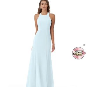 Mist Blue Azazie Bridesmaid’s Dresses sz 0